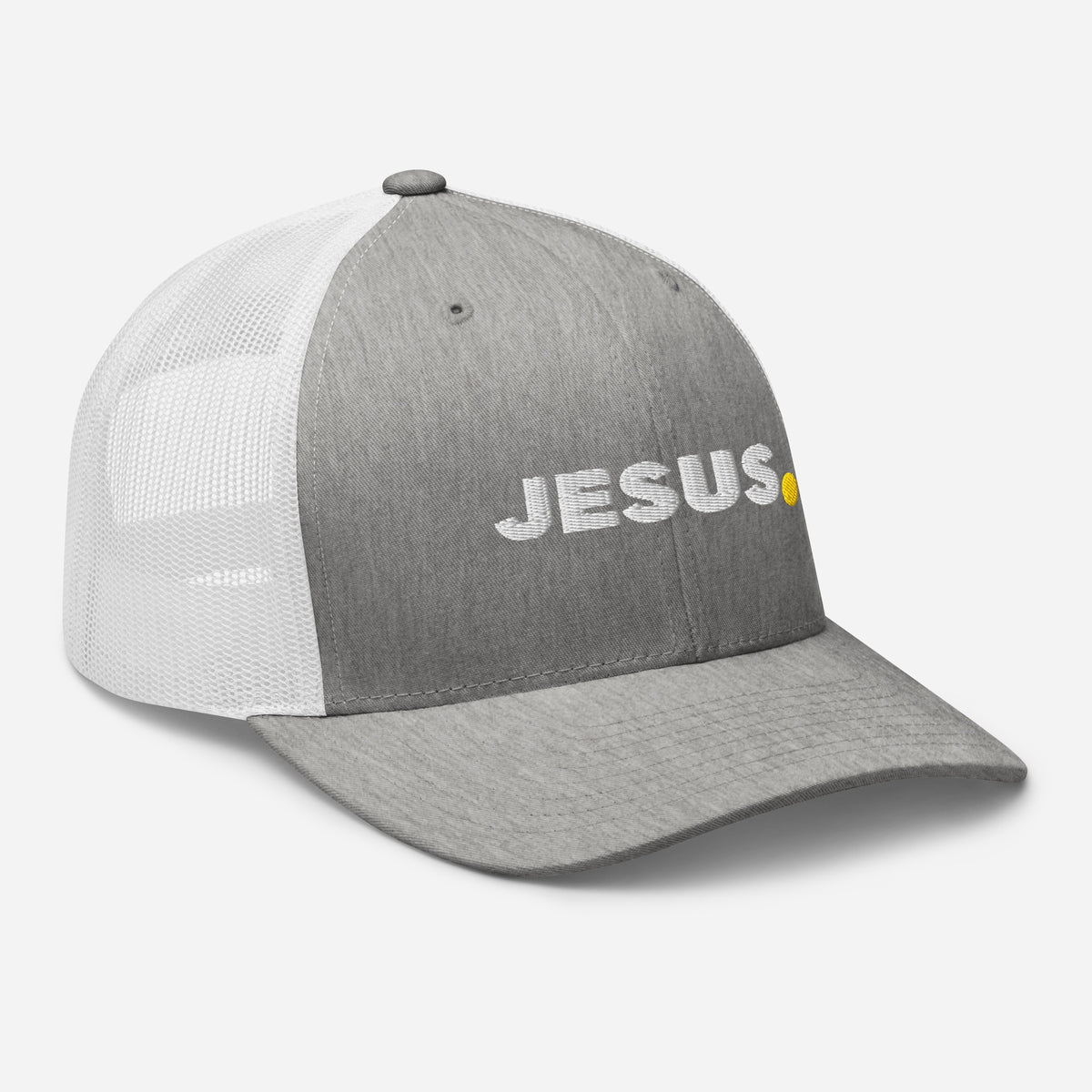 #Color_Heather Gray/White Mesh
