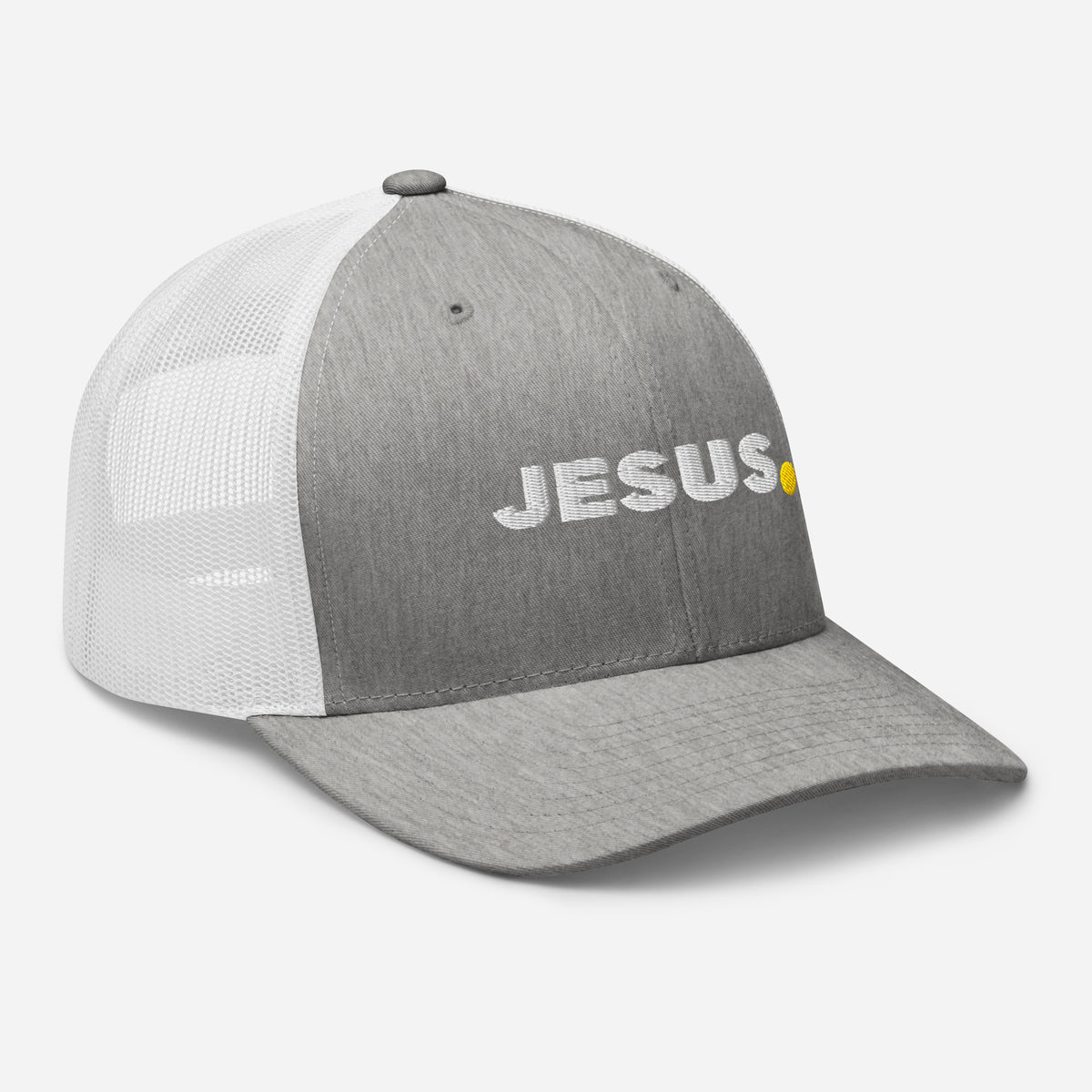 #Color_Heather Gray/White Mesh