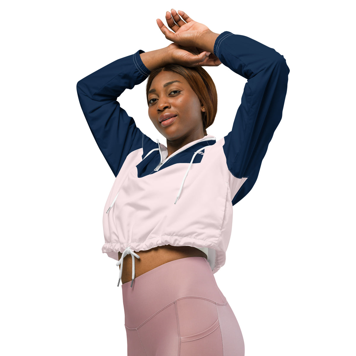 cropped windbreaker womens