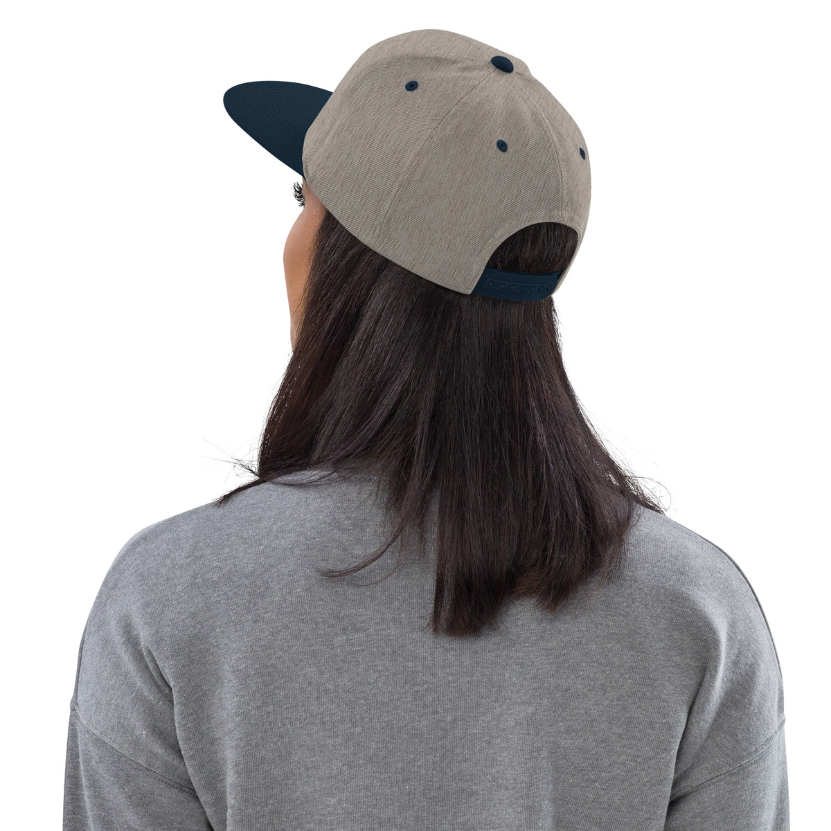 #Color_Heather Gray/Navy
