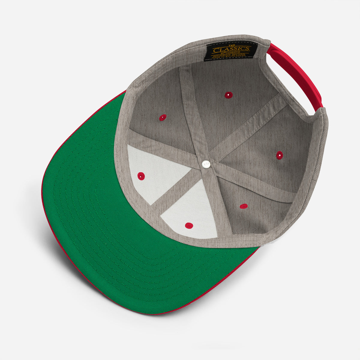 #Color_Heather Gray/Red