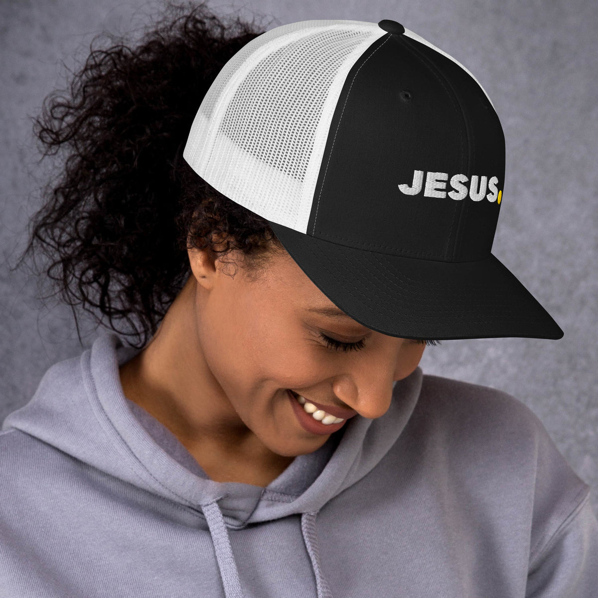 #Color_Black/White Mesh