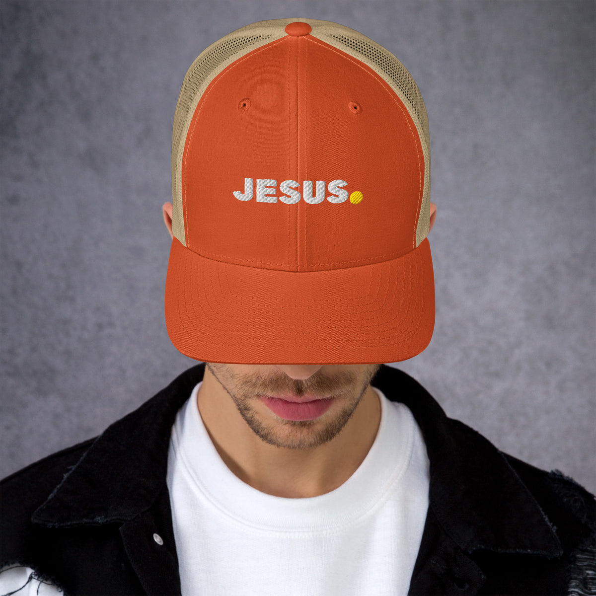 #Color_Rustic Orange/Khaki Mesh
